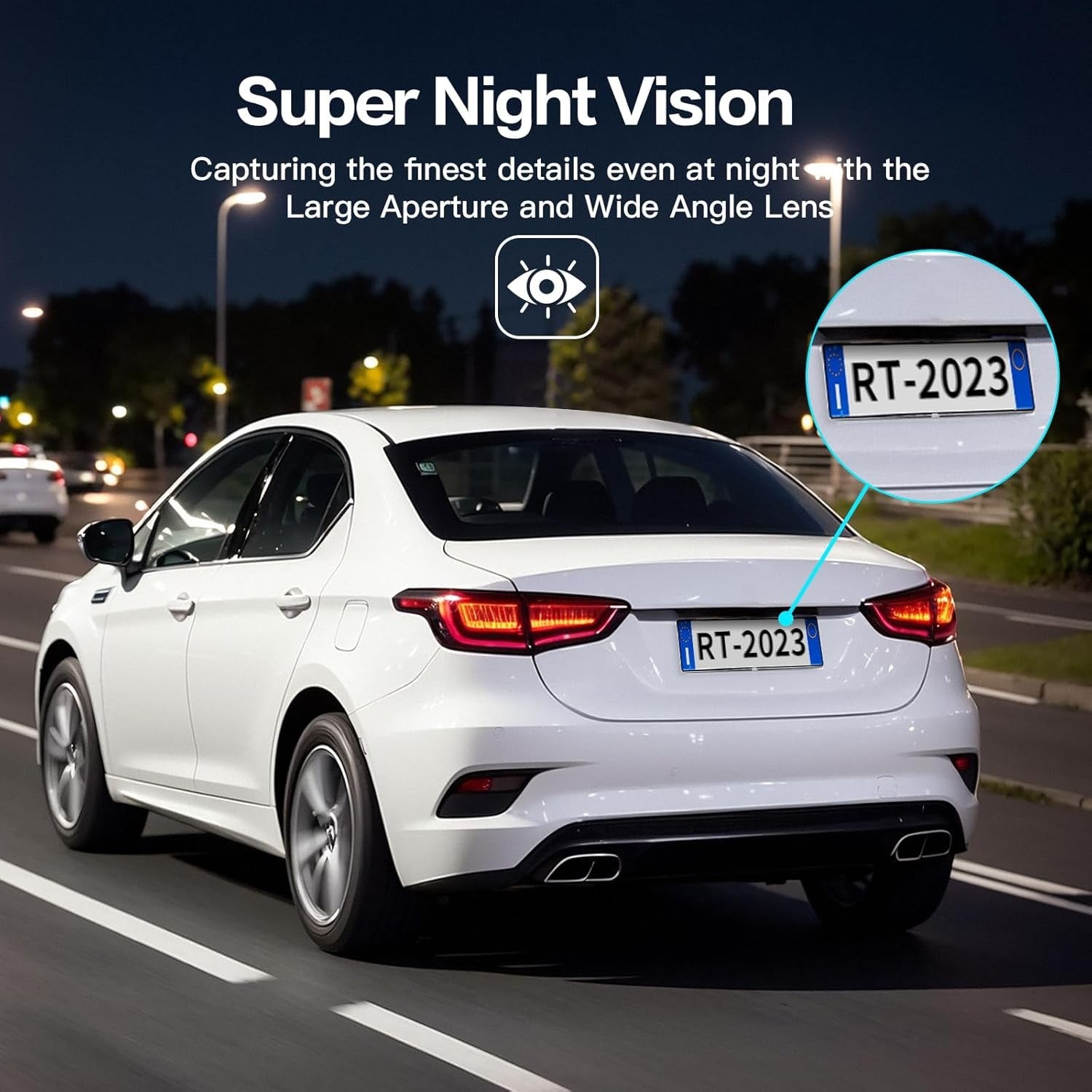 Range Tour Car Dash Cam Front, FHD 1080P Car Camera 170° Wide Angle WDR In