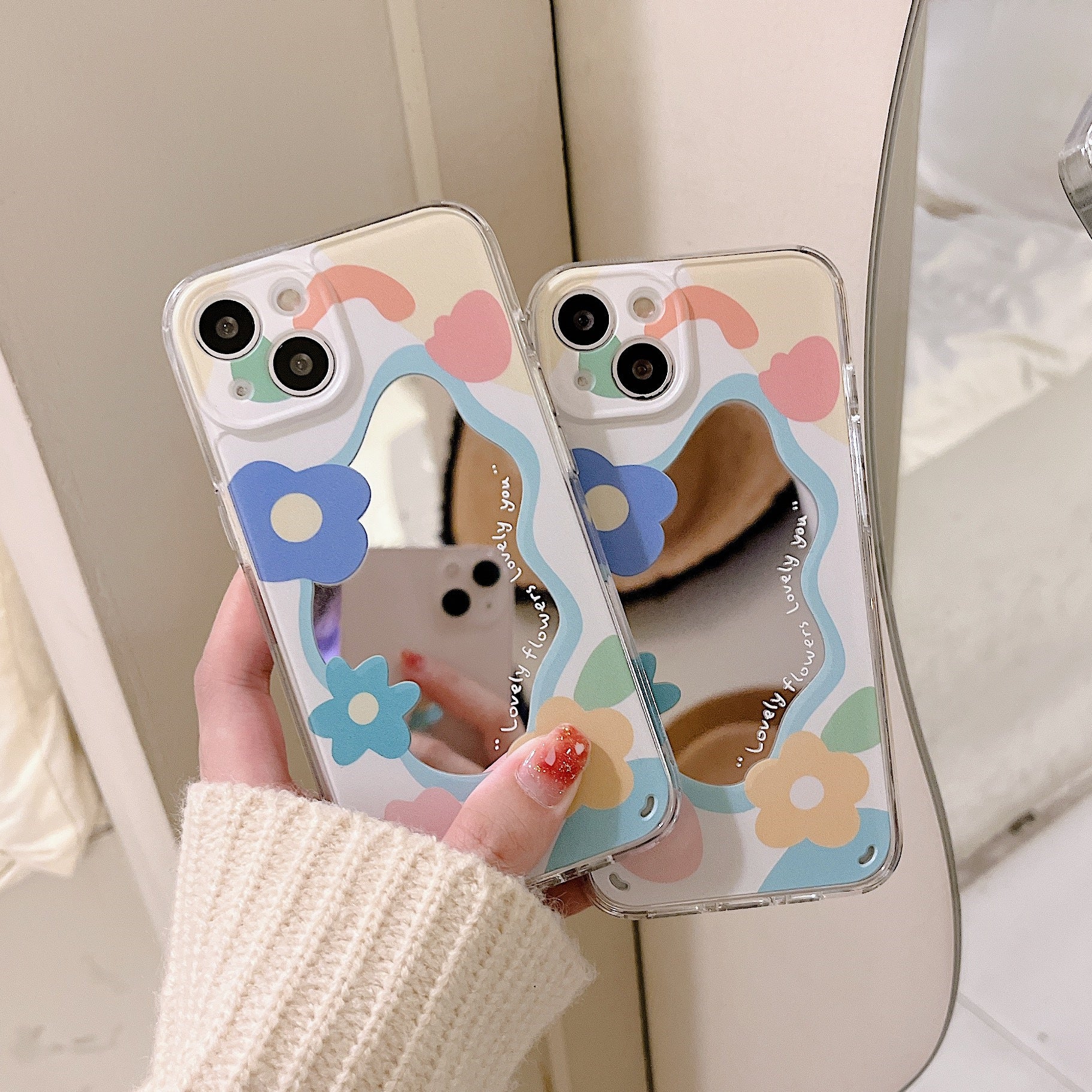 Summer Small Flowers Protective Cover