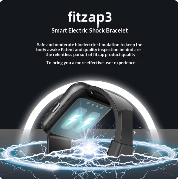 Electric Shock Watch Alarm Clock Silent And Anti-fatigue And Procrastination