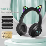 Cute Cat Ear Wireless Bluetooth Headphones