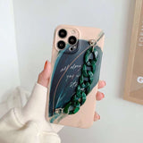 Plastic Graffiti IMD Wristband Chain Phone Case