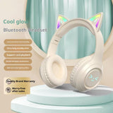 Cute Cat Ear Wireless Bluetooth Headphones