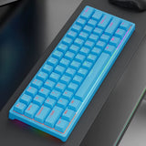 MK61 USB Gaming Esports Mechanical Keyboard Red Switch 61 Key Wired Detachable Cable RGB Backlight Hot Swap