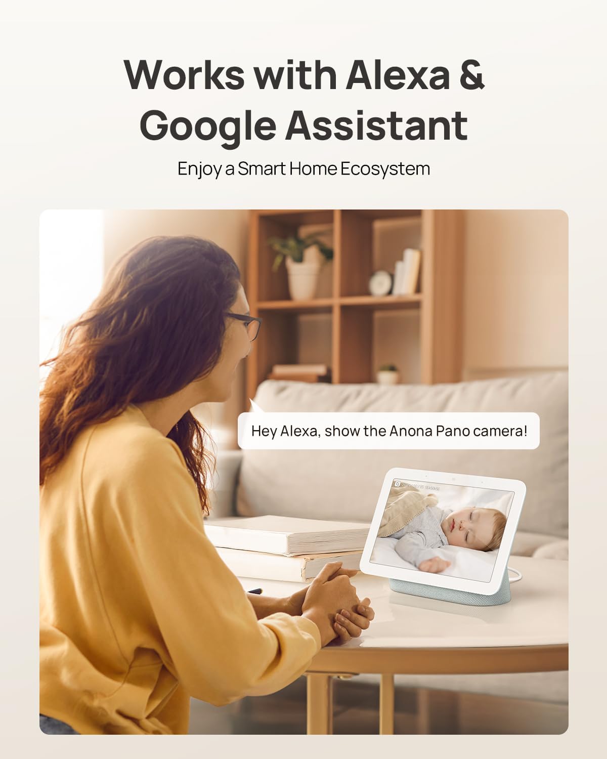 4K UHD Indoor Camera, Pet/Dog/Baby Security Camera with Phone App, 360°Pan-Tilt, 5G/2.4G Dual-Band Wi-Fi 6, Auto-Tracking, Person/Pet/Baby Crying Detection, Privacy Mode, Two-Way Audio, 2 Pack