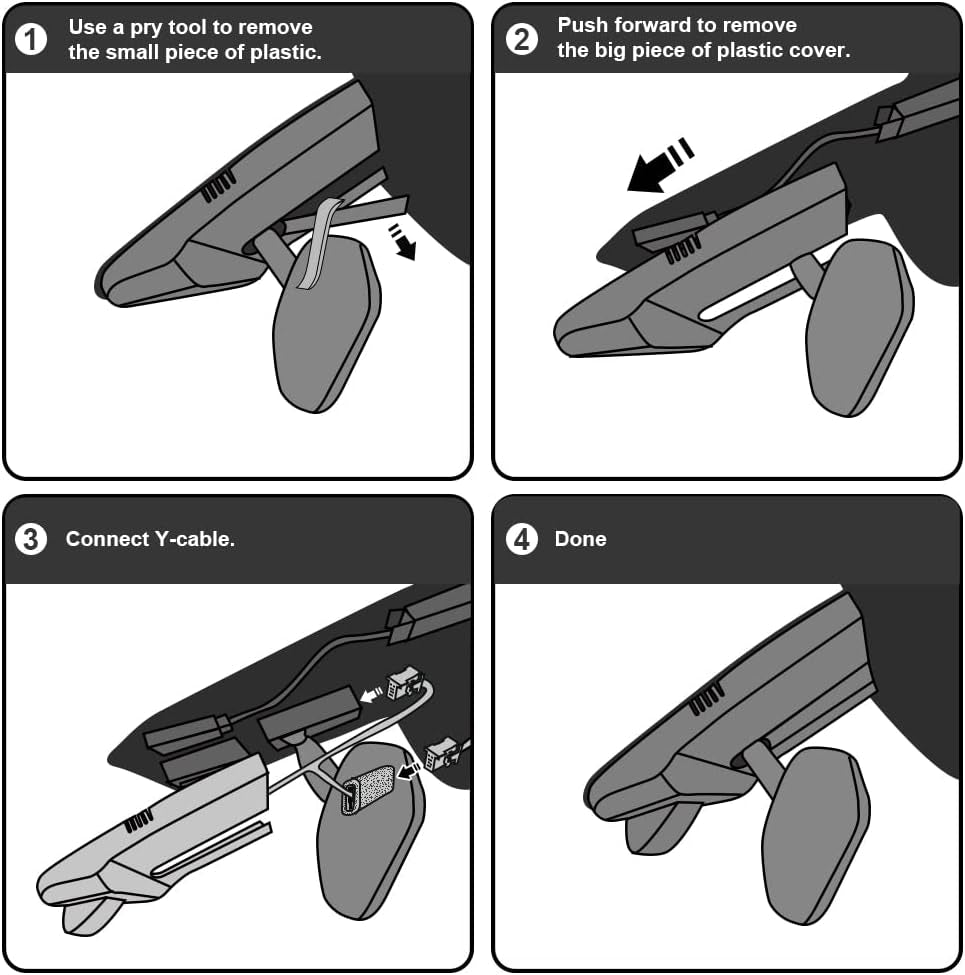 Dashcam 4K Compatible with Kia EV6 GT Gt-Line Light Wind 2022-2025, OEM Front Camera 2160P UHD Video Wifi, G-Sensor, Loop Recording, Night Vision, WDR Dash Cam, Plug Play, with 64GB Card