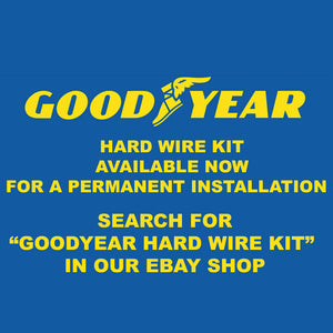 Goodyear HD Mirror Dash Cam Car DVR Video Recorder with Front and Rear Camera