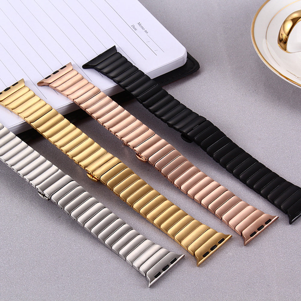Stainless Steel Smart Butterfly Buckle Watch Strap