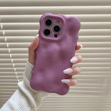3D Meteorite Wave Case Compatible Phone
